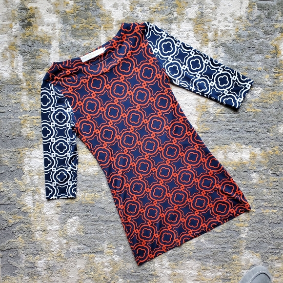 Tracy Negoshian Lattice Pattern Dress - Picture 9 of 12